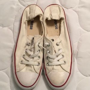 Ladies Converse slip on tennis shoes